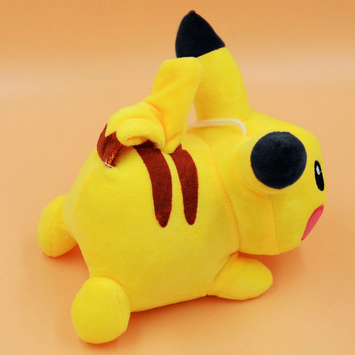 Gấu bông Pikachu nằm mềm mịn siêu dễ thương (20cm---&gt;90cm) Gối ôm Pikachu cute đáng yêu cao cấp, vải miniso 4 chiều mềm êm an toàn cho trẻ nhỏ