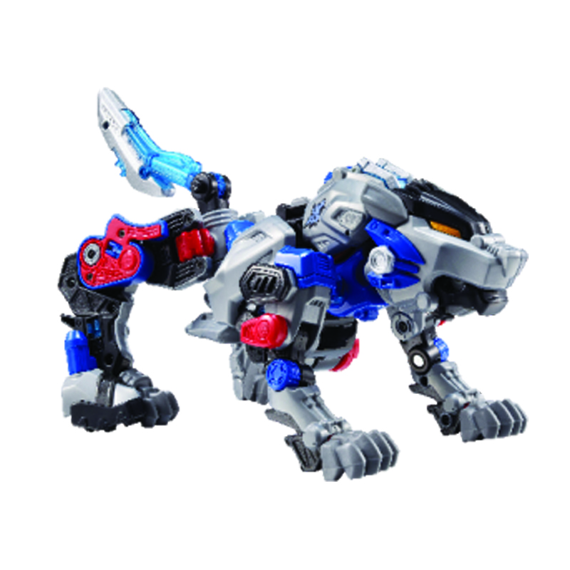 Đồ chơi lắp ráp Young Toys Tobot Biến Hình Động Vật Metalions Dire Wolf (Chó Sói) 314044