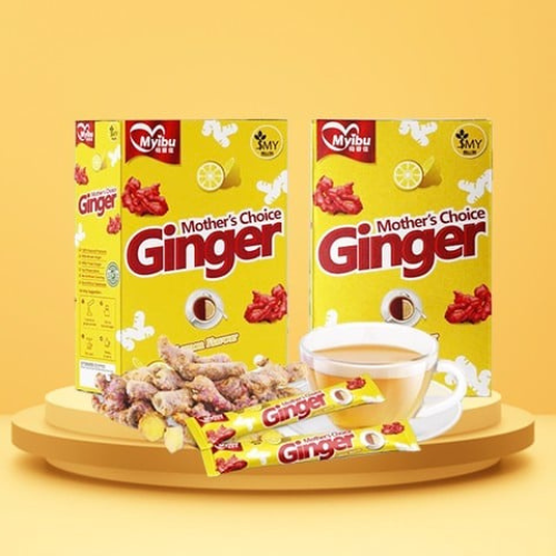 Trà gừng đỏ Myibu hương chanh 100gr