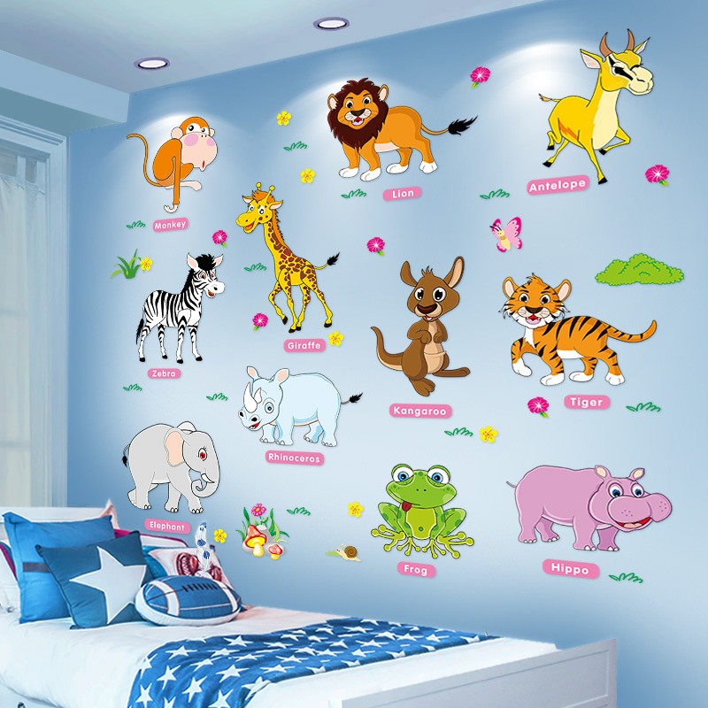 Decal dán tường trang trí phòng cho bé yêu