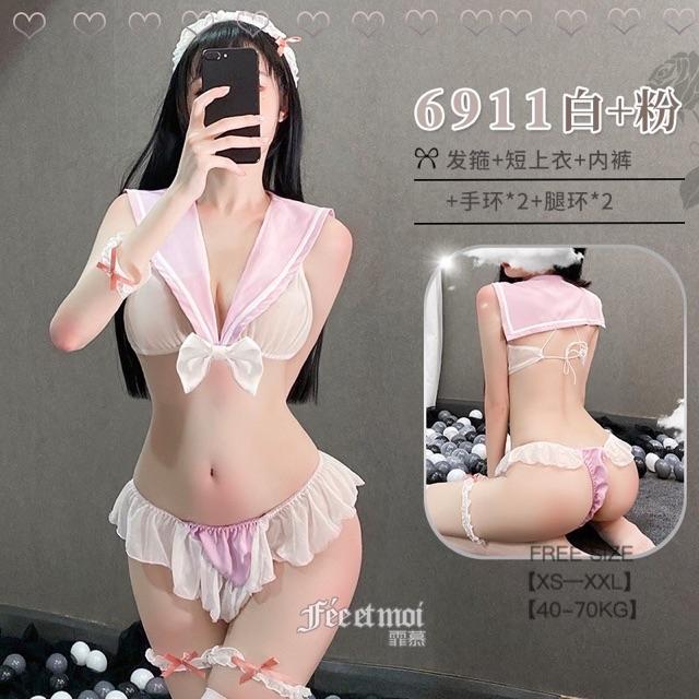 Full set cosplay thủy thủ/ nữ học sinh siêu đẹp - Hàng sẵn, kèm clip T122 GIAO HOẢ TỐC HCM