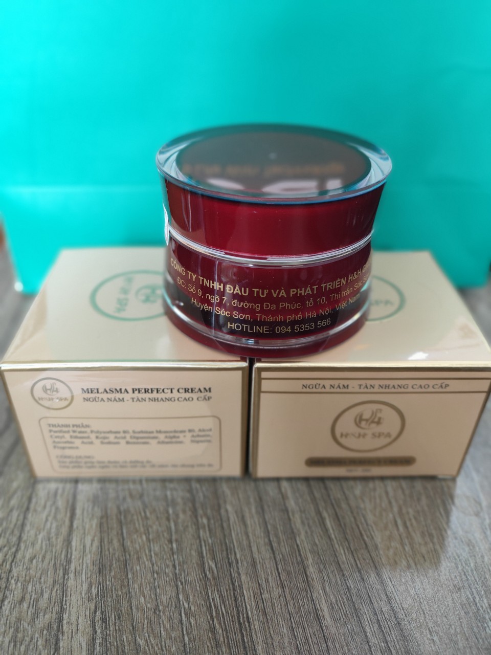 Melasma Perfect Cream 20gram - Dưỡng Da, Giúp Ngăn Ngừa và Làm Mờ Các Vết Nám, Tàn Nhang Trên Da