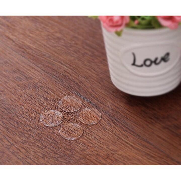 Combo 10 miếng dán 2 mặt hình tròn