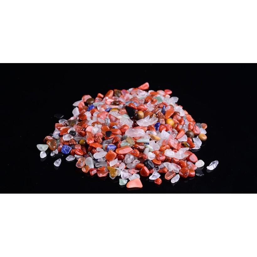 Đá trang trí chậu cây để bàn, bể cá cảnh nhiều màu