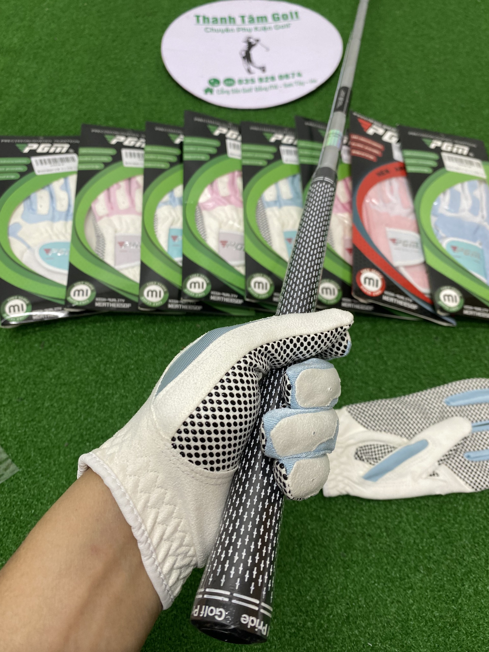 Găng Tay Golf Nữ - Bao tay golf Golf Gloves, Chất liệu da cừu mềm mại, ôm tay, thoáng khí, có thể giặt nhiều lần.( 1 Đôi)