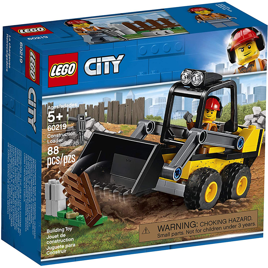 Đồ Chơi Lắp Ghép, Xếp Hình LEGO - Xe Xúc Công Trình 60219