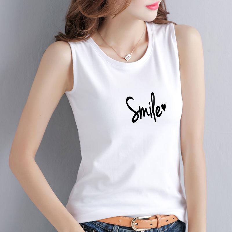 Áo thun ba lỗ nữ sát nách style Hàn Quốc, co giãn 4 chiều SMILE-SALLY-SN101