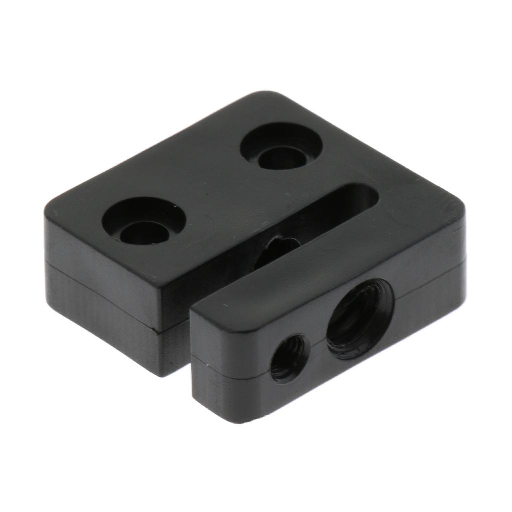 2pcs 3D Printer T8 8mm Screw Nut Seat Block, 2mm Thread Pitch 2mm