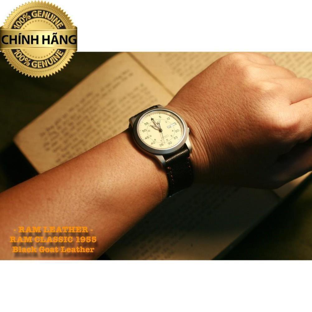 TỔNG HỢP DÂY ĐỒNG HỒ DA BÒ SIZE 18MM - CHÍNH HÃNG RAM LEATHER .