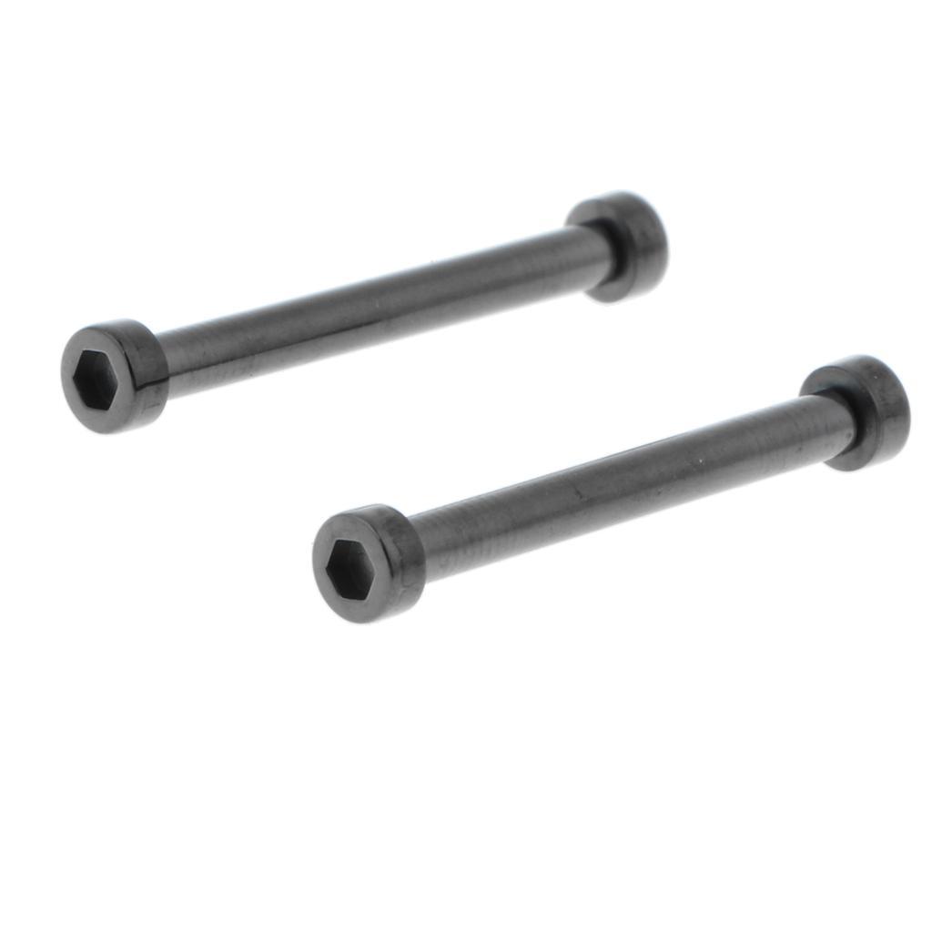 2-4pack 26mm Strap Watch Band Connecting Ear Rod Strap Link Connector Rod black
