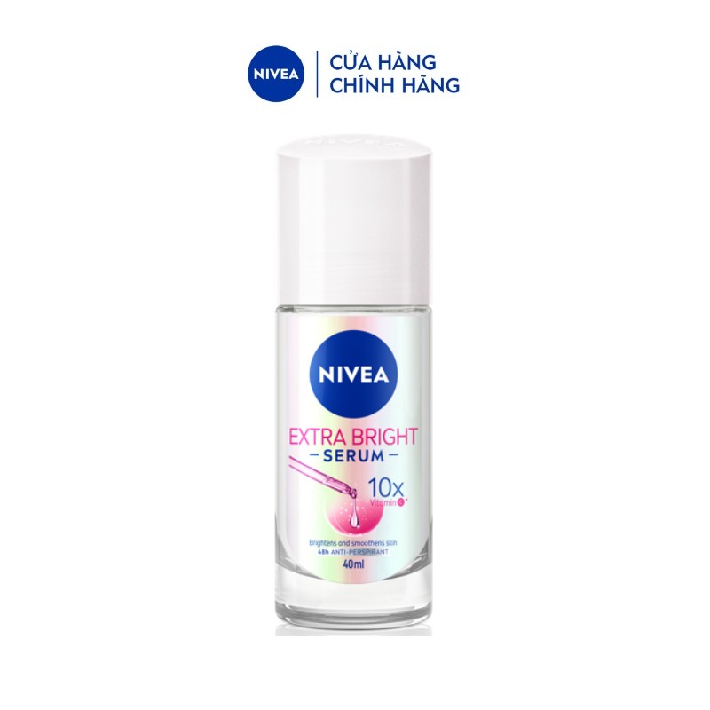 Lăn Ngăn Mùi NIVEA Serum Trắng Mịn - 80023