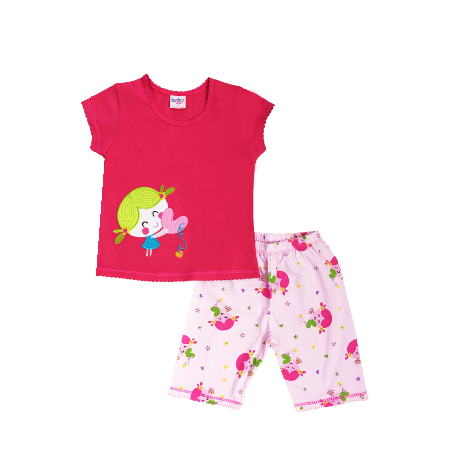 Đồ bộ LỬNG bé gái BABY WEAR