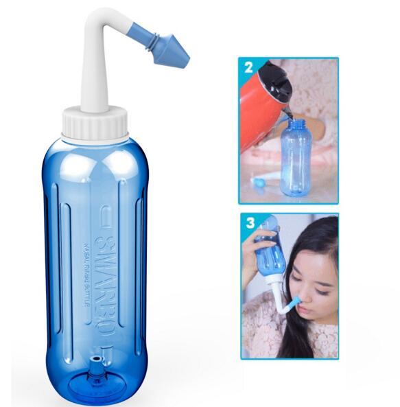 1Pc 1052 500ML Mũi Mũi Chai Mũi Irrigator Rửa Mũi Nồi Nước Muối Bé Viêm Mũi Dị Ứng Mũi Chăm Sóc dụng Cụ