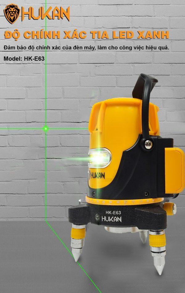 MÁY CÂN BẰNG LASER 5 LINE HK-E63 HUKAN (2 PIN + 1 SẠC ) - HÀNG CHÍNH HÃNG