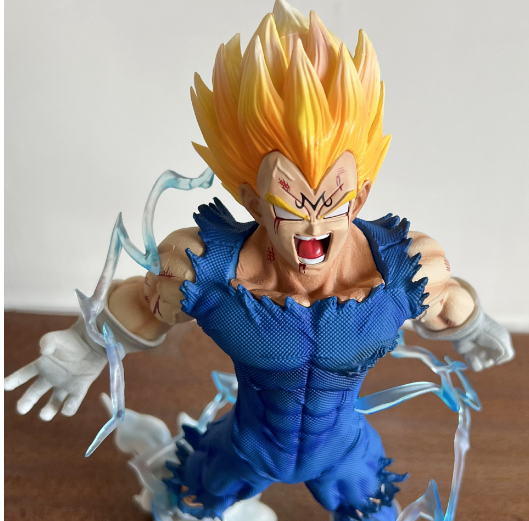 Mô hình nhân vật Vegeta supper saiyan 2 đầu - Figure Dragon ball