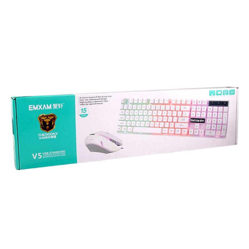 Chuột và bàn phím không dây chống nước cho Microsoft Hp Lg Pc Notebook Win Xp