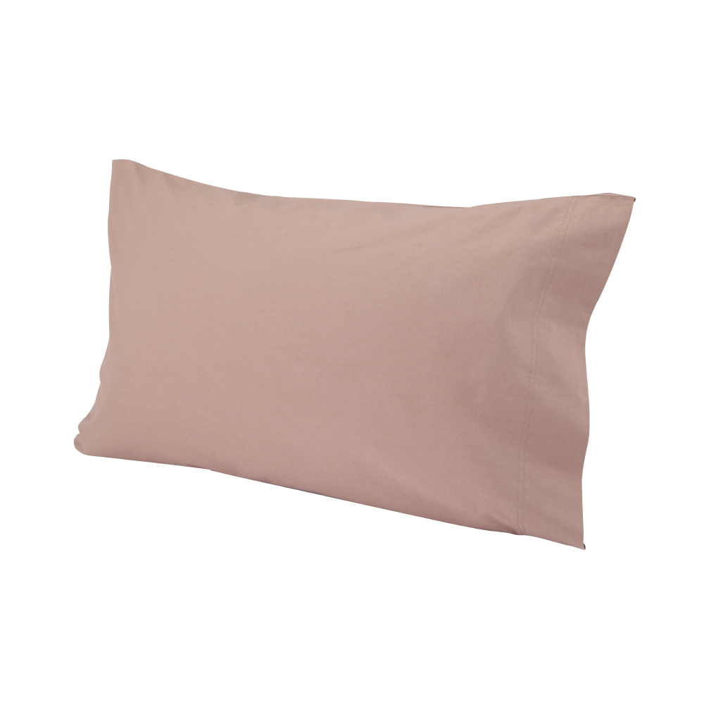 Vỏ gối nằm KEILLY vải cotton mềm mịn, vỏ màu hồng nâu trang nhã, kích thước 50x70cm | Index Living Mall - Phân phối độc quyền tại Việt Nam