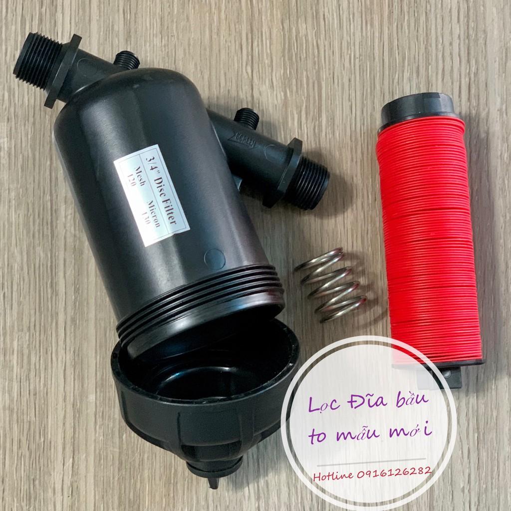 Bộ lọc cặn, rác ren ngoài phi 34mm dùng lọc cặn rác cho hệ thống nước sạch, hệ thống phun sương, tưới tự động