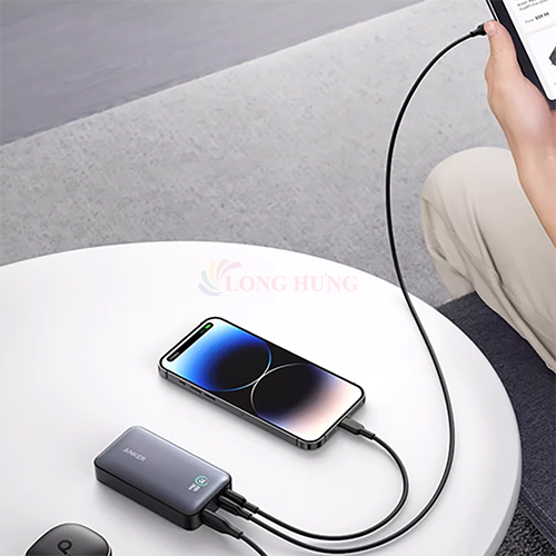 Hình ảnh Sạc dự phòng Anker 533 PowerCore 1USB 2Type-C 30W 10000mAh A1256 - Hàng chính hãng