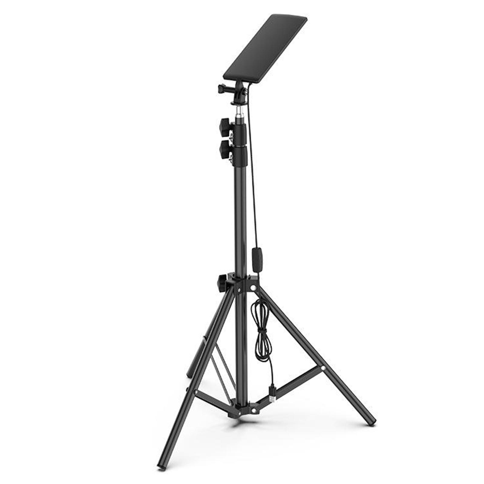 Upgraded LED Camping Lights, with Portable Tripod Super Bright Telescopic Light, Waterproof, Collapsible Work Light for Night Fishing, Garden, Outdoor