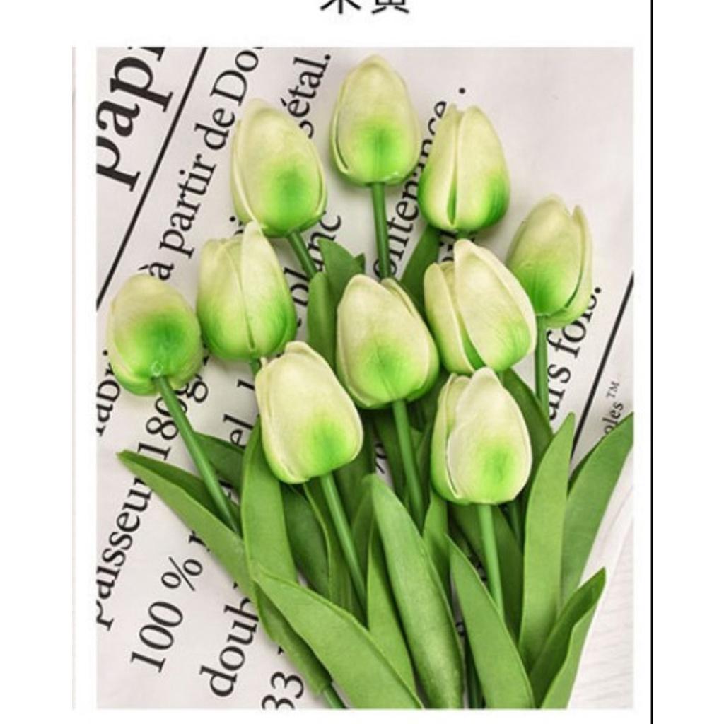 Hoa Tulip Pu decor trang trí nhà cửa, hoa giả cao cấp