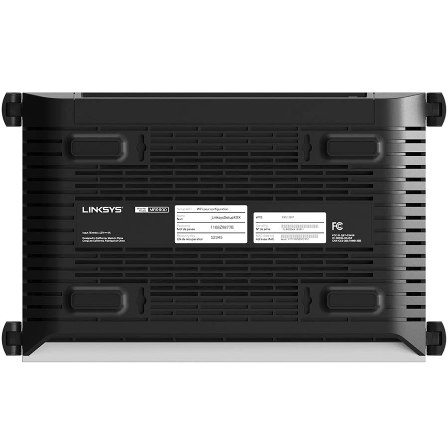 Router Wifi LINKSYS MR9600-AH DUAL-BAND AX6000 INTELLIGENT MESH WIFI 6 MU-MIMO GIGABIT - Hàng Chính Hãng