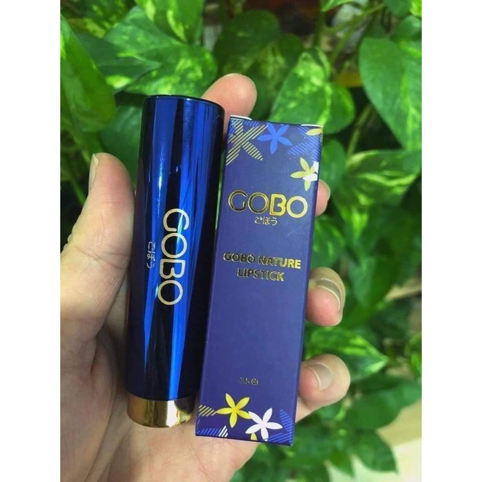 Son GOBO màu thực phẩm, không chì - 100% thiên nhiên giúp Môi mềm mại, tươi tắn, bền màu mà không làm thâm môi - Vị cam ngọt - Son COCAYHOALA