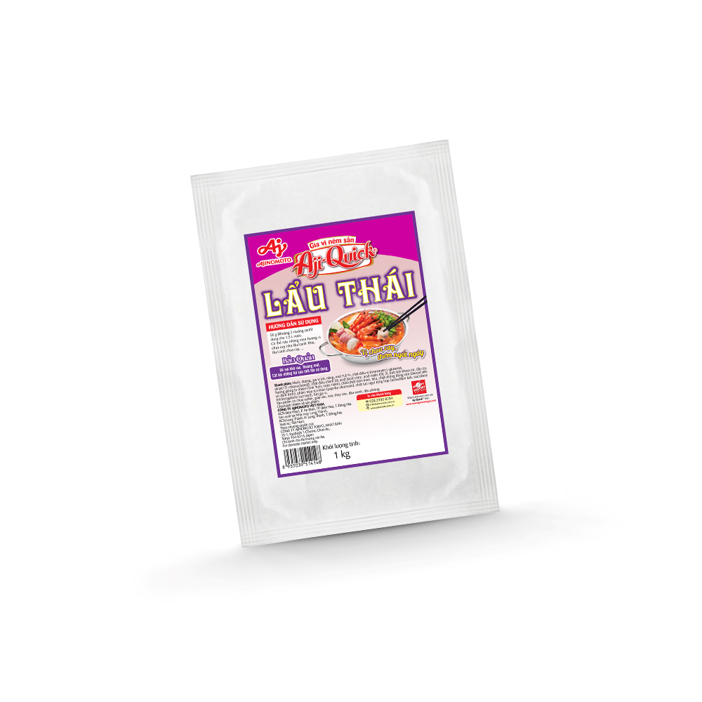 Gia Vị Nêm Sẵn Aji-Quick® Lẩu Thái 1kg/Gói