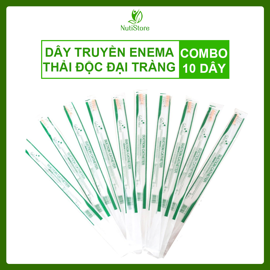 Dây Truyền Thải Độc Đại Tràng (Combo 10 Dây) - Dụng Cụ Thải Độc (Coffee Enema)