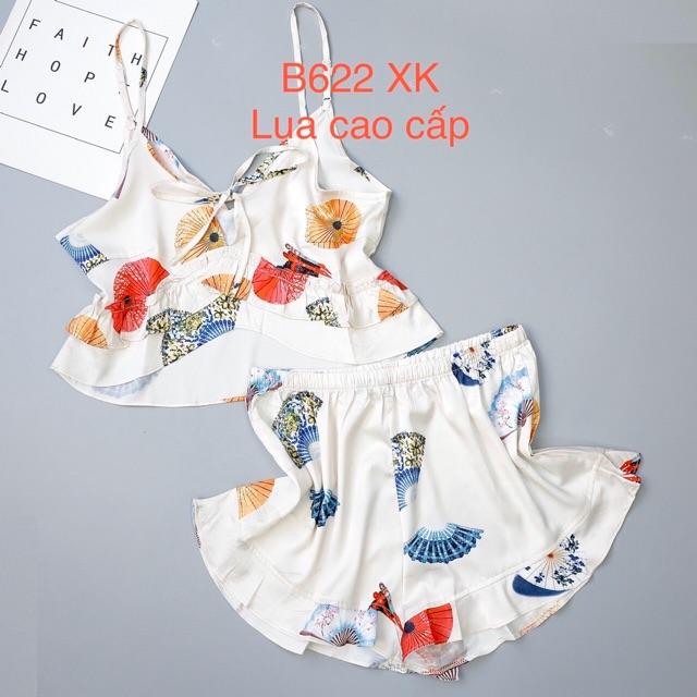 BỘ LỤA 2 DÂY HOẠ TIẾT CAO CẤP