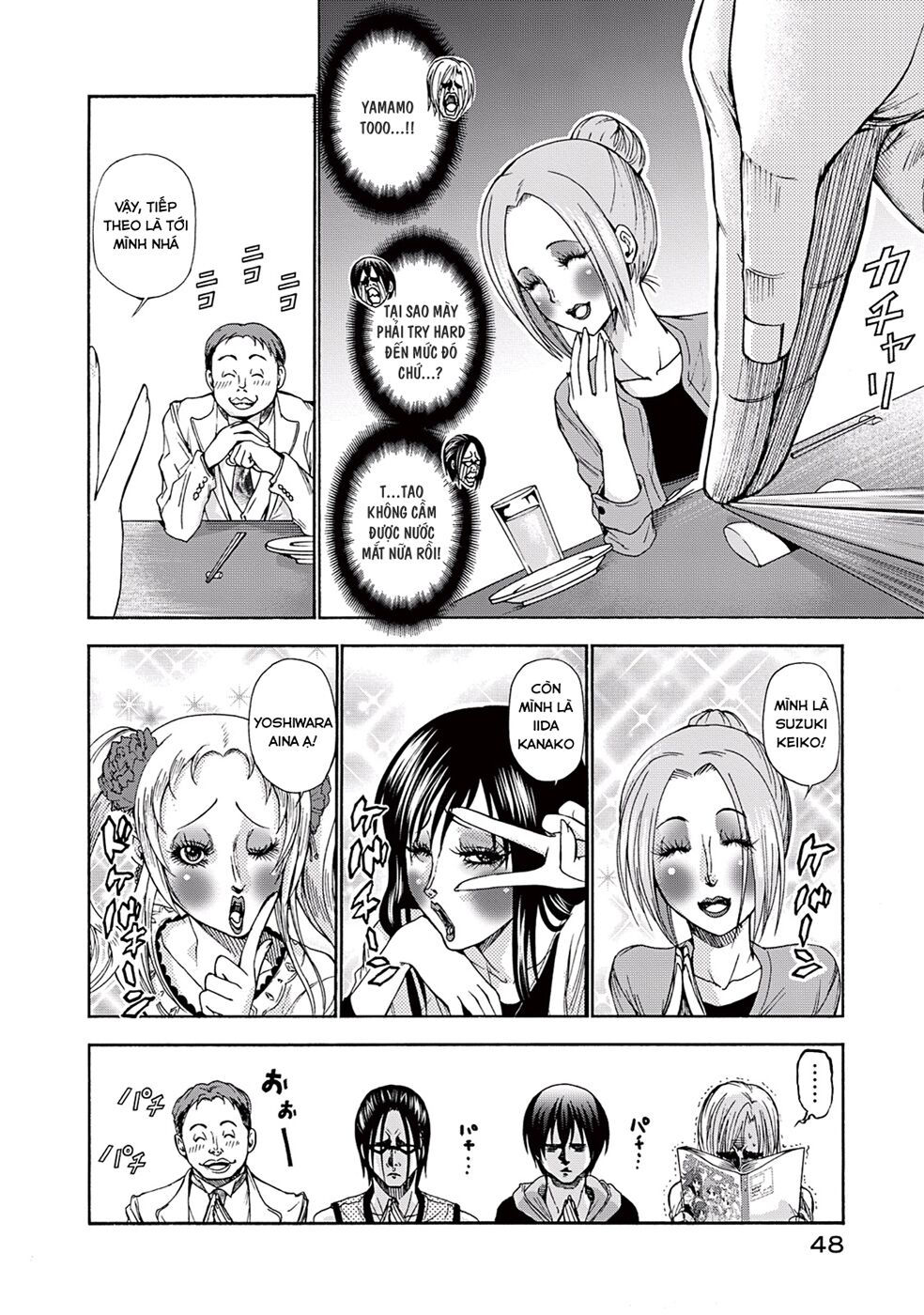 cô gái thích lặn - grand blue chapter 10 12