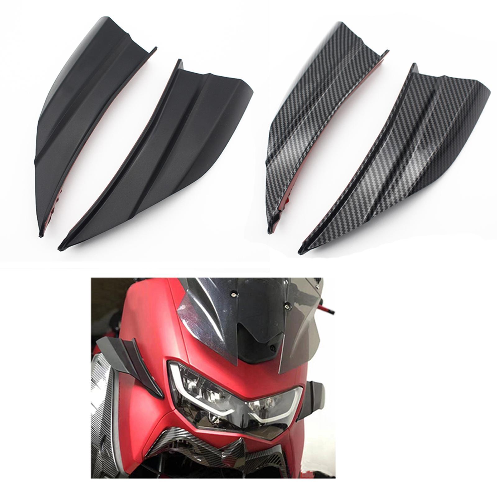 2Pcs Aerodynamic Wing Modification Accessory Spoiler Wing Fit for Nmax 155 2020 2021 Replacement