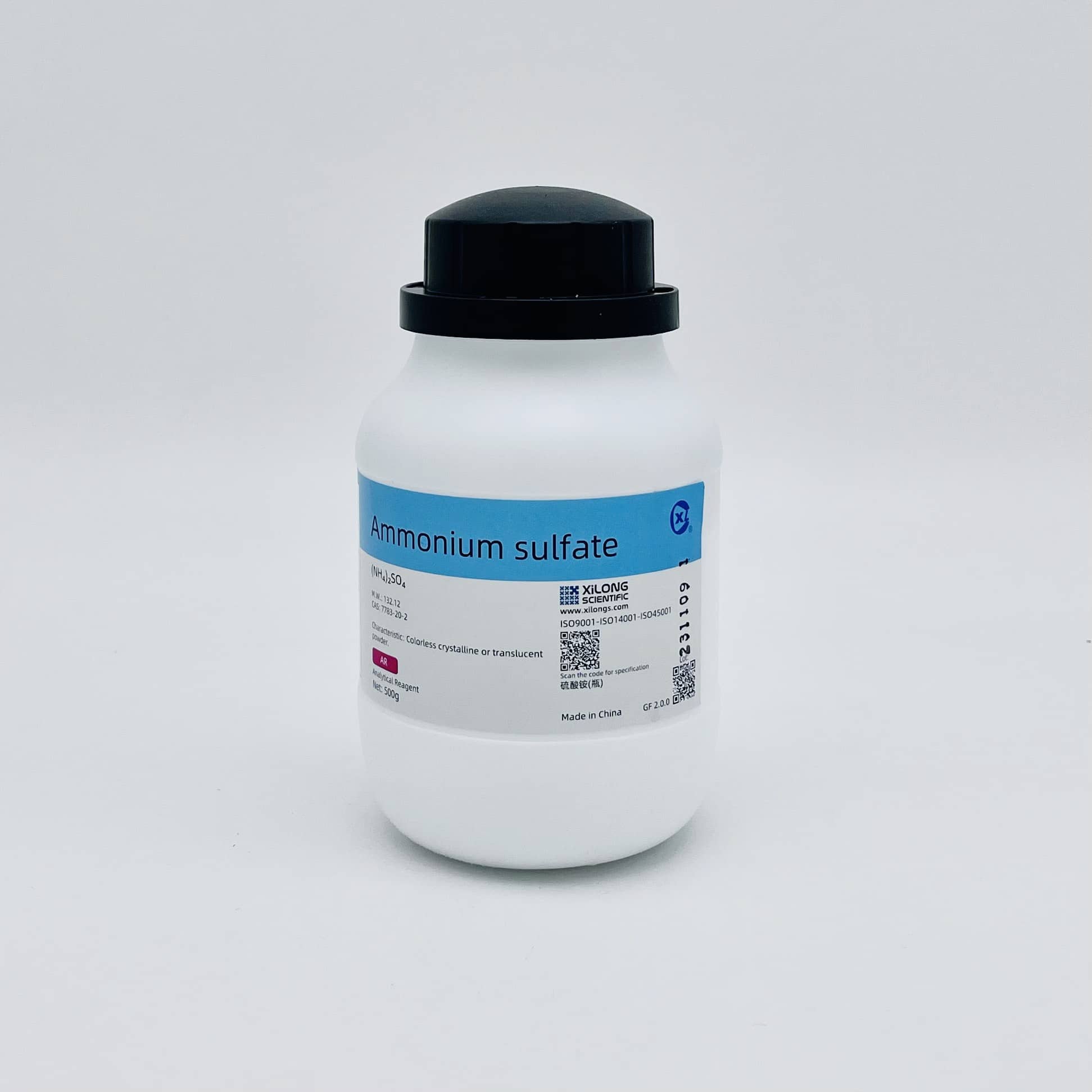 Hóa chất Ammonium Sulfate (AR, Chai 500G, Xilong, Cas 7783-20-2