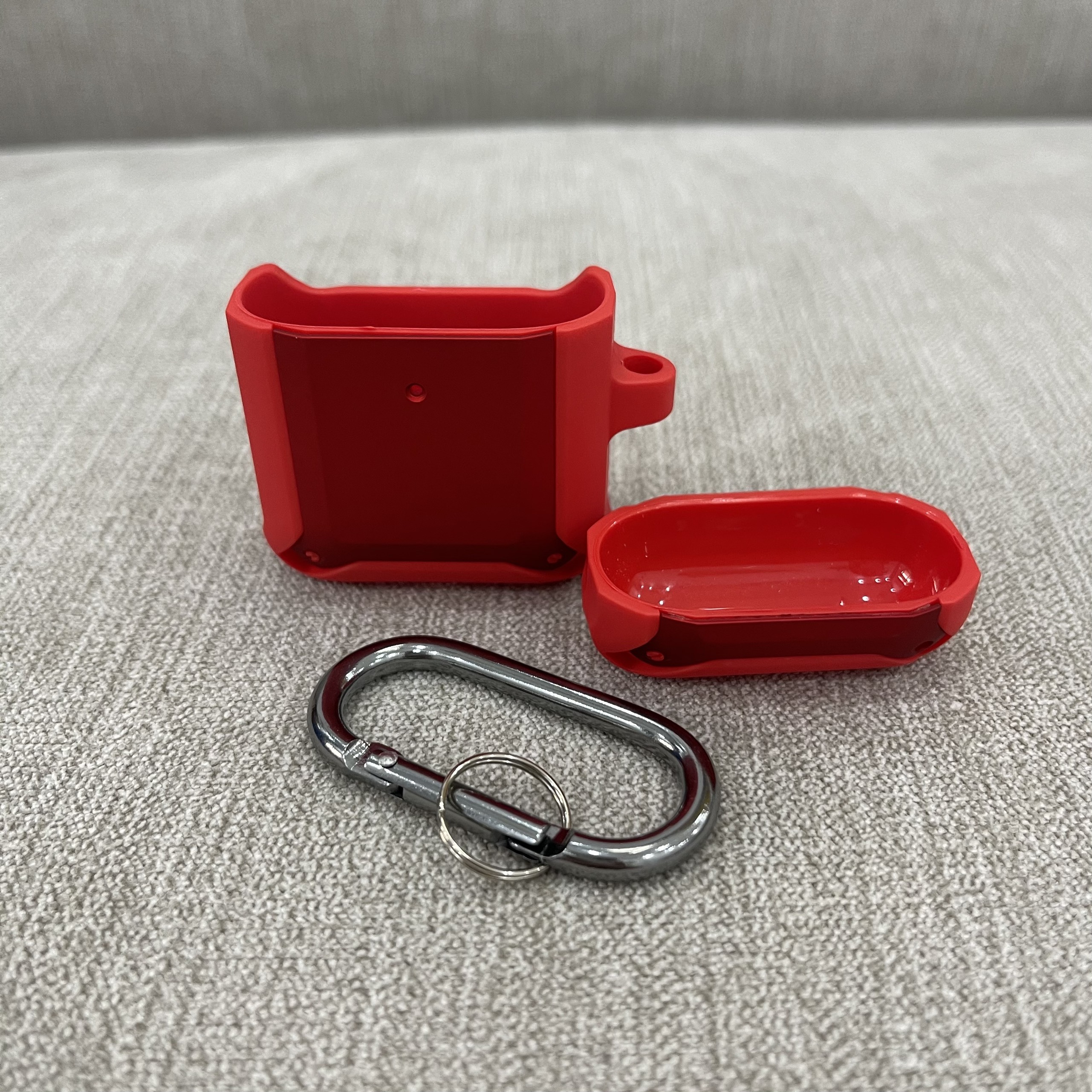 Case Chống Sốc 360 Độ Cho Airpods 1 / Airpods 2 - Màu Đỏ