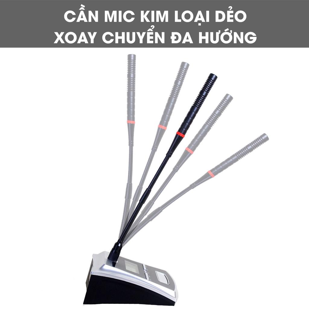 Micro hội nghị không dây ORIS M1/M2, Bộ 02 mic cổ ngỗng sử dụng cho phòng họp hội trường chuyên nghiệp