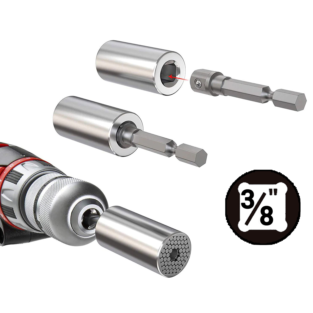 Khẩu đa hình 9-21mm ⅜ inch