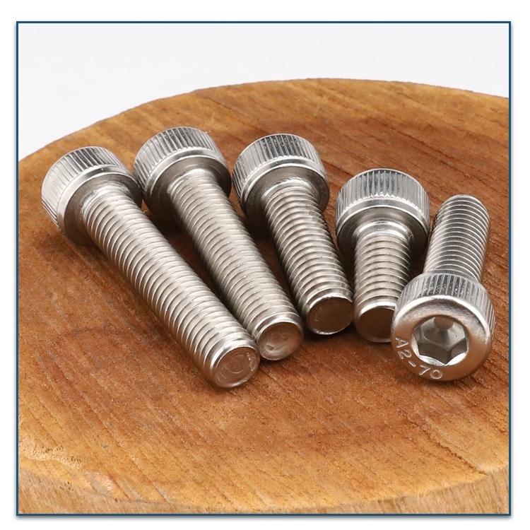 Combo 50c bulong lục giác chìm đầu trụ M3 INOX 304, M3X6, M3X8, M3X10