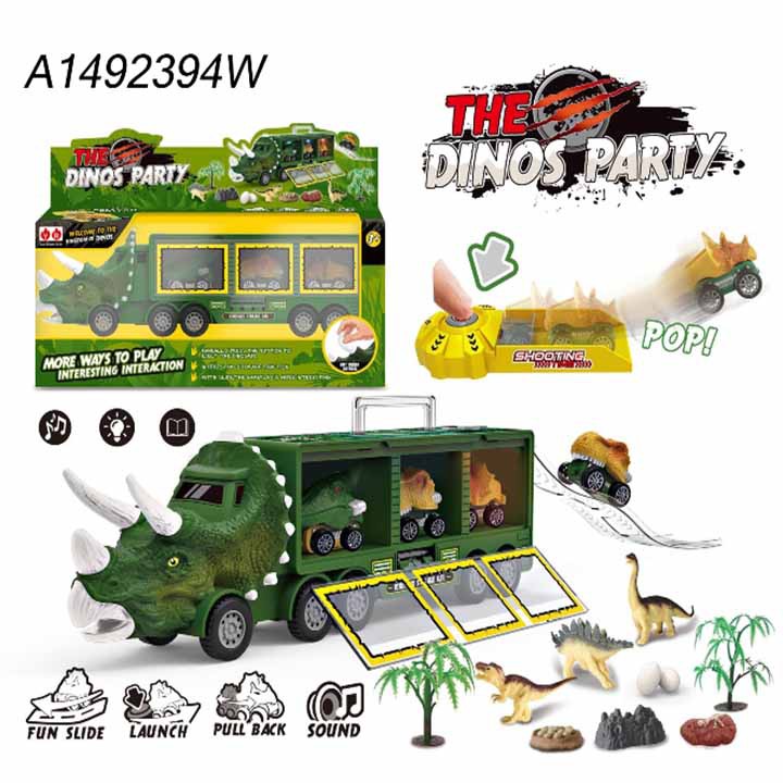 Xe chở thú The Dinos party