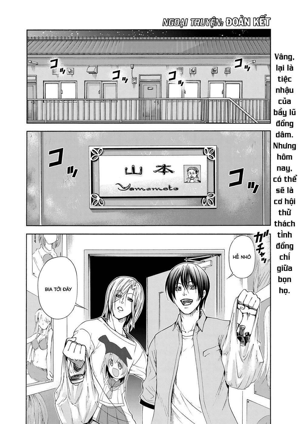 cô gái thích lặn - grand blue chapter 19.5 2