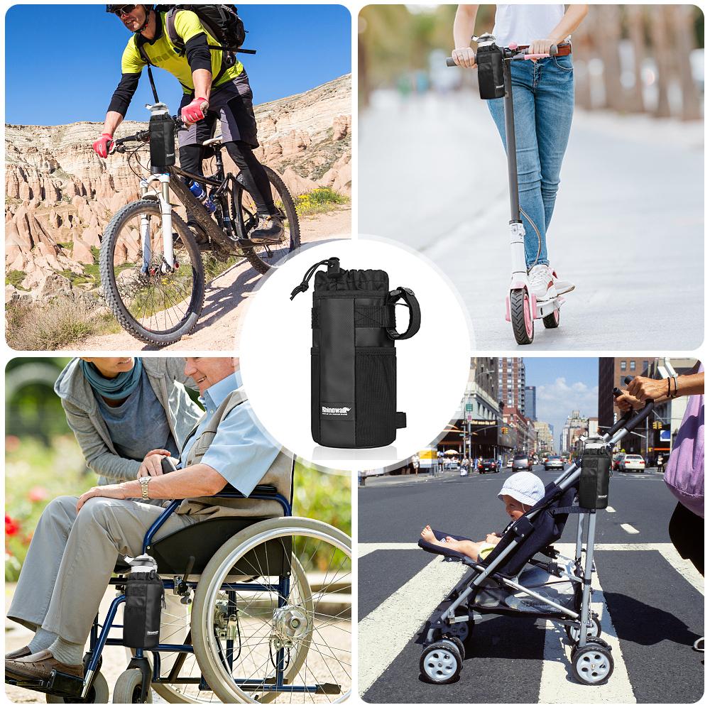 Túi cách nhiệt Rhinowalk giữ bình nước cho xe đạp MTB giữ nhiệt tốt