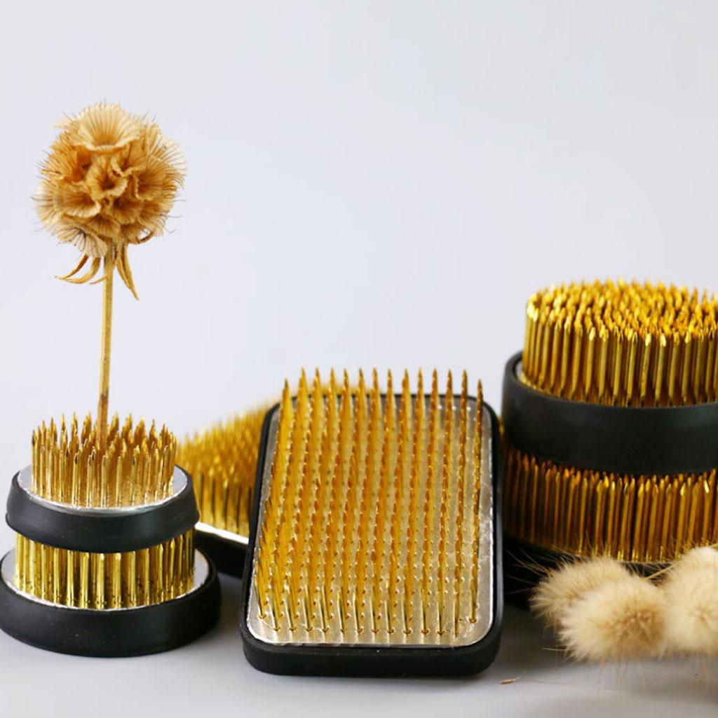 2.3 cm Vòng Ikebana Kenzan Hoa Ếch Hoa Arranger Giá Đỡ Cho Nồi Bình Hoa