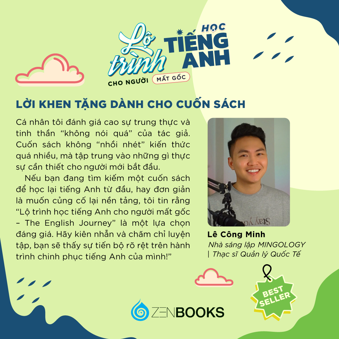 Lộ Trình Học Tiếng Anh Cho Người Mất Gốc - The English Journey