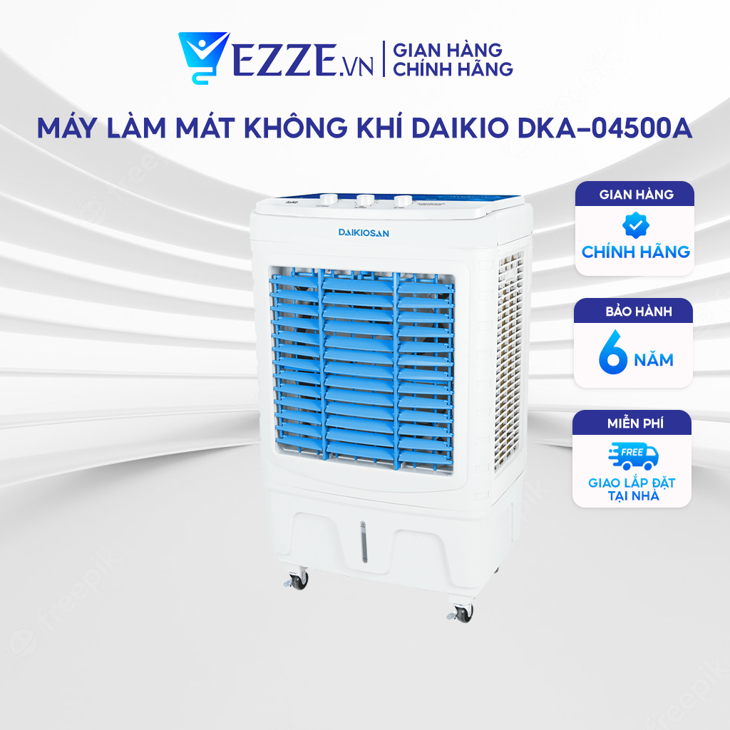 Máy làm mát không khí Daikiosan DKA-04500A  - Quạt điều hòa hơi nước Daikio sức gió 4.500 M³/H