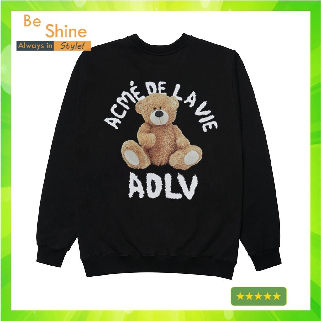 Áo sweater ADLV Form Rộng Unisex - Áo nỉ dài tay da cá In Hình Local Brand - Beshine Store