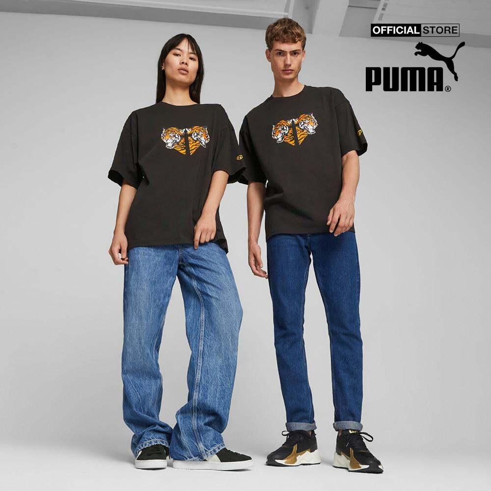 PUMA - Áo thun unisex cổ tròn tay ngắn Gen.G Esports Logo 621734