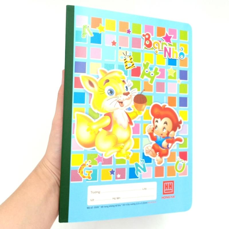 Vở School Pokemon - 4 Ô Ly 48 Trang - Hồng Hà 0509 (Mẫu Màu Giao Ngẫu Nhiên)