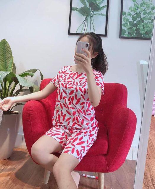 Đồ bộ mặc nhà, đồ ngủ Lanh lụa hàn sát nách siêu đẹp