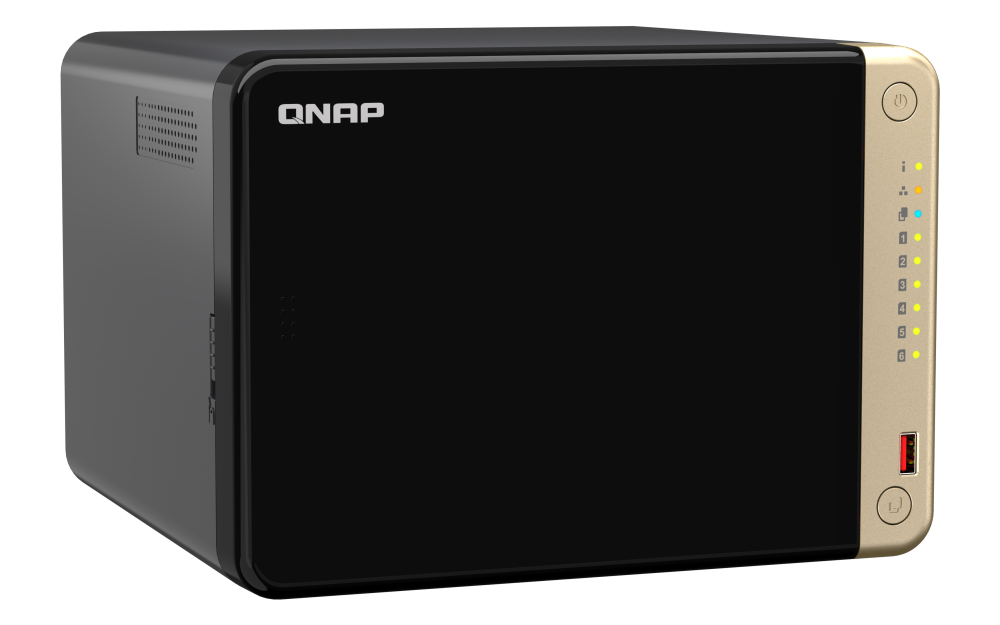 Thiết bị lưu trữ  Nas QNAP, Model: TS-664-8G - Hàng chính hãng