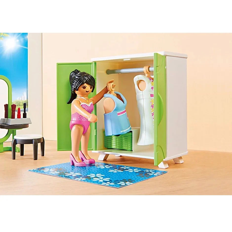 Đồ chơi mô hình Playmobil Nội thất phòng tắm kèm nhân vật 38 pcs