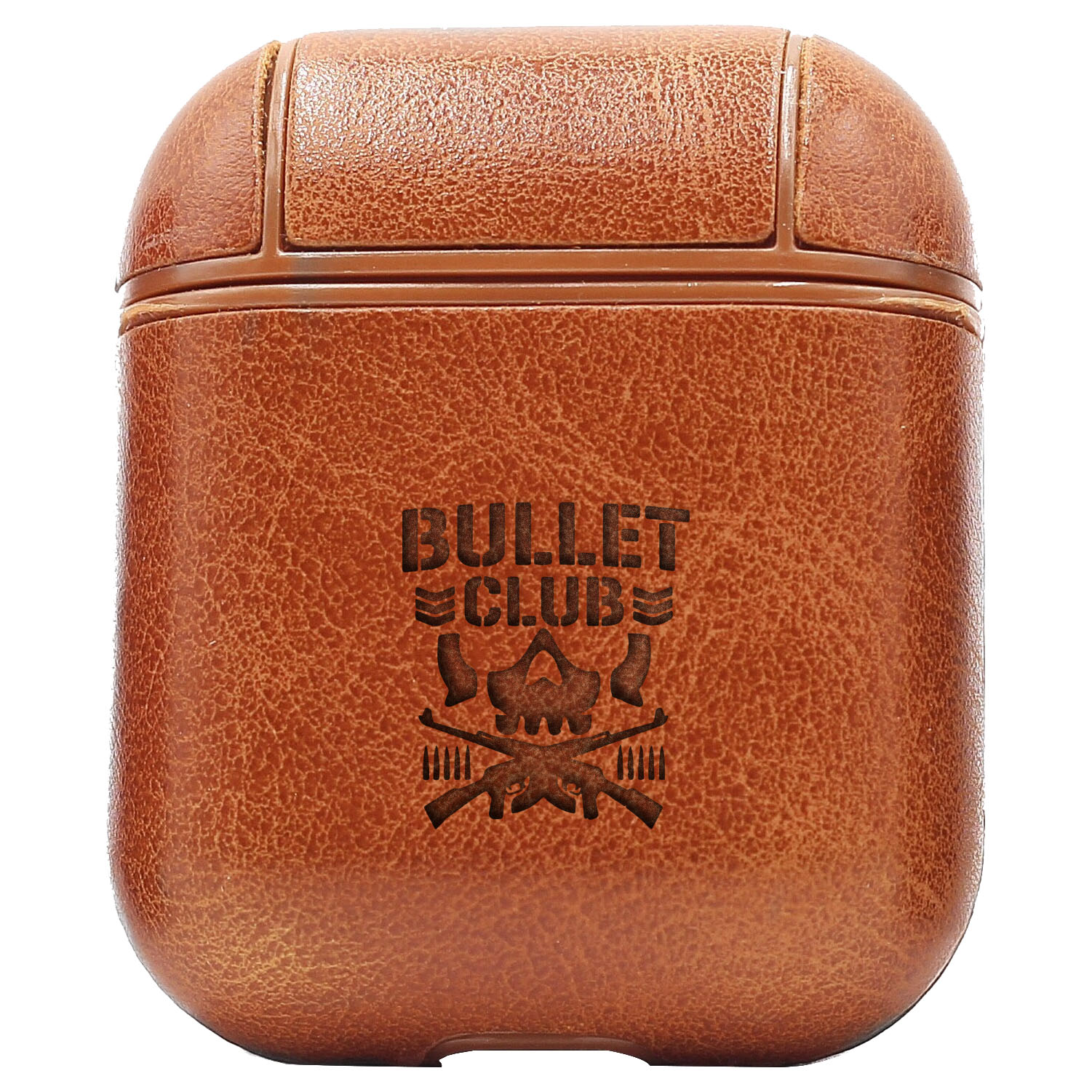 Bao Da Cover Dành Cho Apple Airpods 1 / 2 Premium  Khắc Hình The Bullet Club